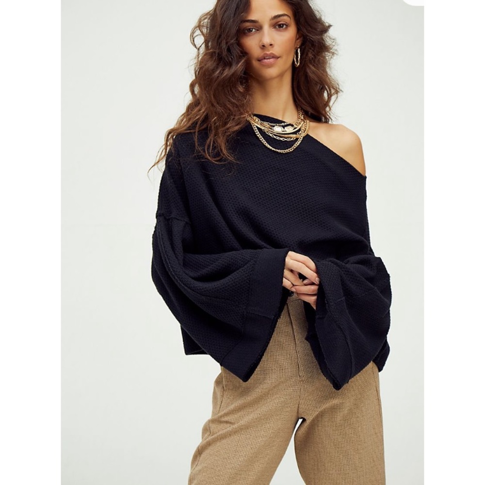 Free People Bunny Tee Sweater